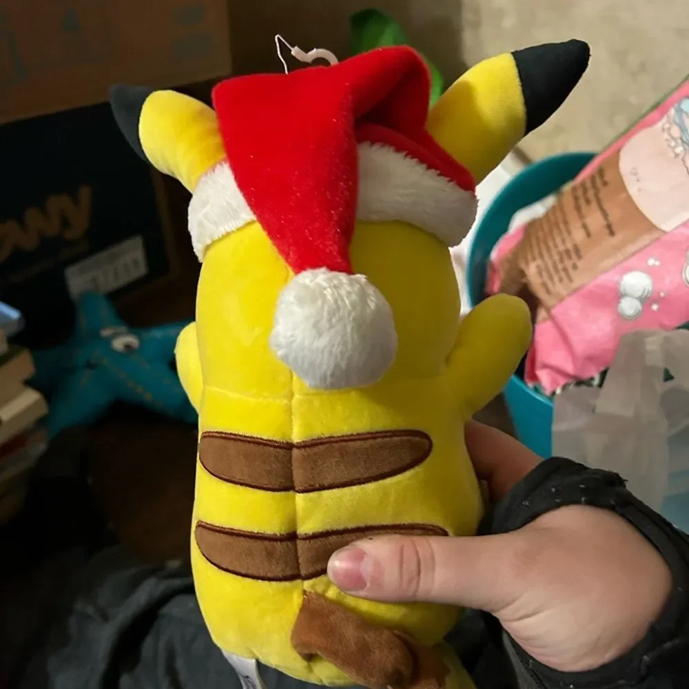 Pokémon WCT Pikachu Santa Christmas Plush Stuffed Toy